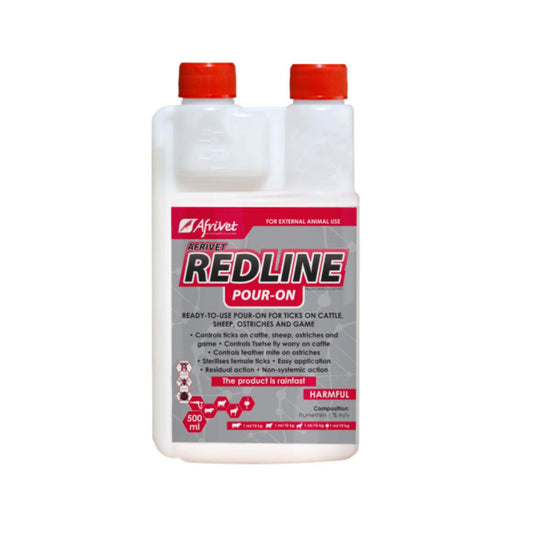 AFRIVET REDLINE POUR ON 500ML