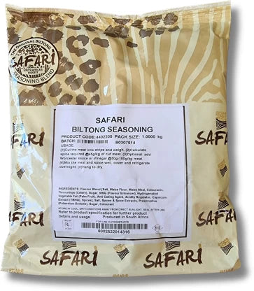CROWN SPICE SAFARI BILTONG 1KG