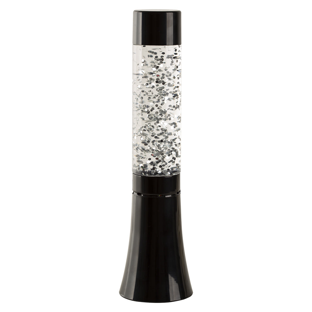 EUROLUX GLITTER LAMP CLEAR SILVER 340MM