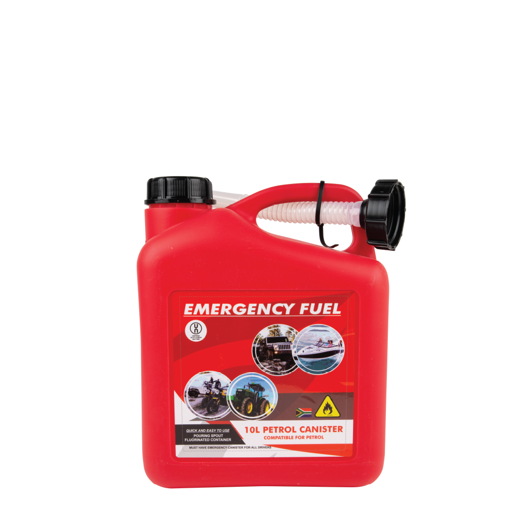 JERRY CAN PLASTIC PETROL 10L