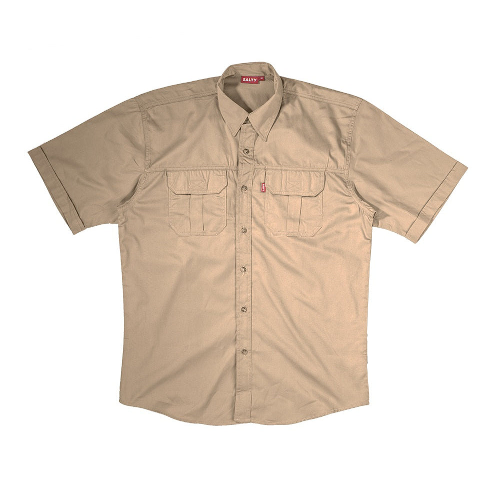 ICC DAWIE SHIRT MENS S/S KHAKI 3XL
