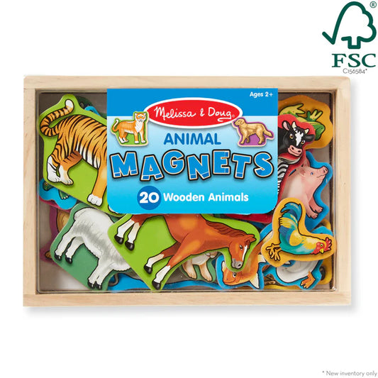 MELISSA AND DOUG MAGNETS WOODEN ANIMALS