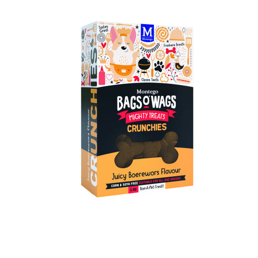 BAGS O'WAGS CRUNCHIES 1KG