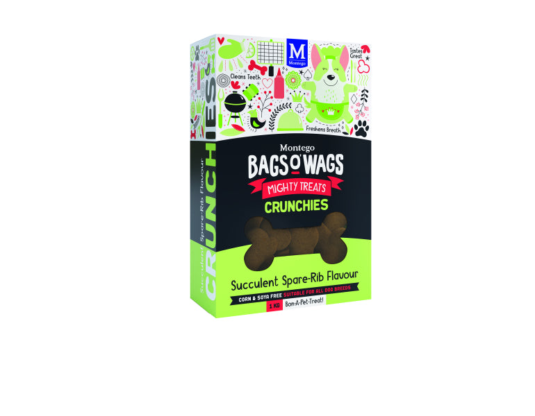 BAGS O'WAGS CRUNCHIES 1KG