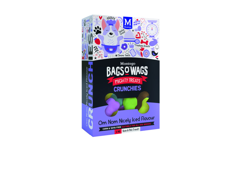 BAGS O'WAGS CRUNCHIES 1KG