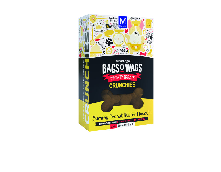 BAGS O'WAGS CRUNCHIES 1KG