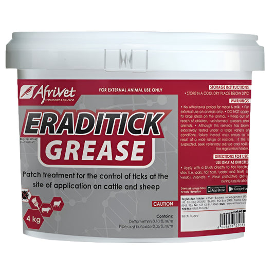 AFRIVET ERADITICK GREASE 4KG