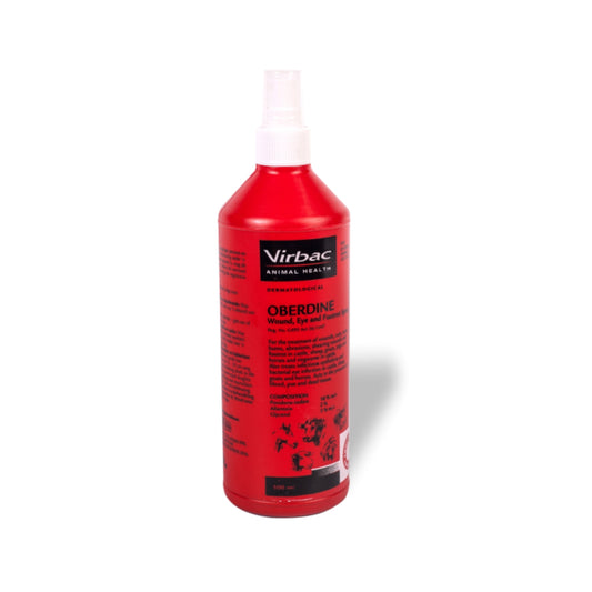 VIRBAC OBERDINE WOUND SPRAY 500ML
