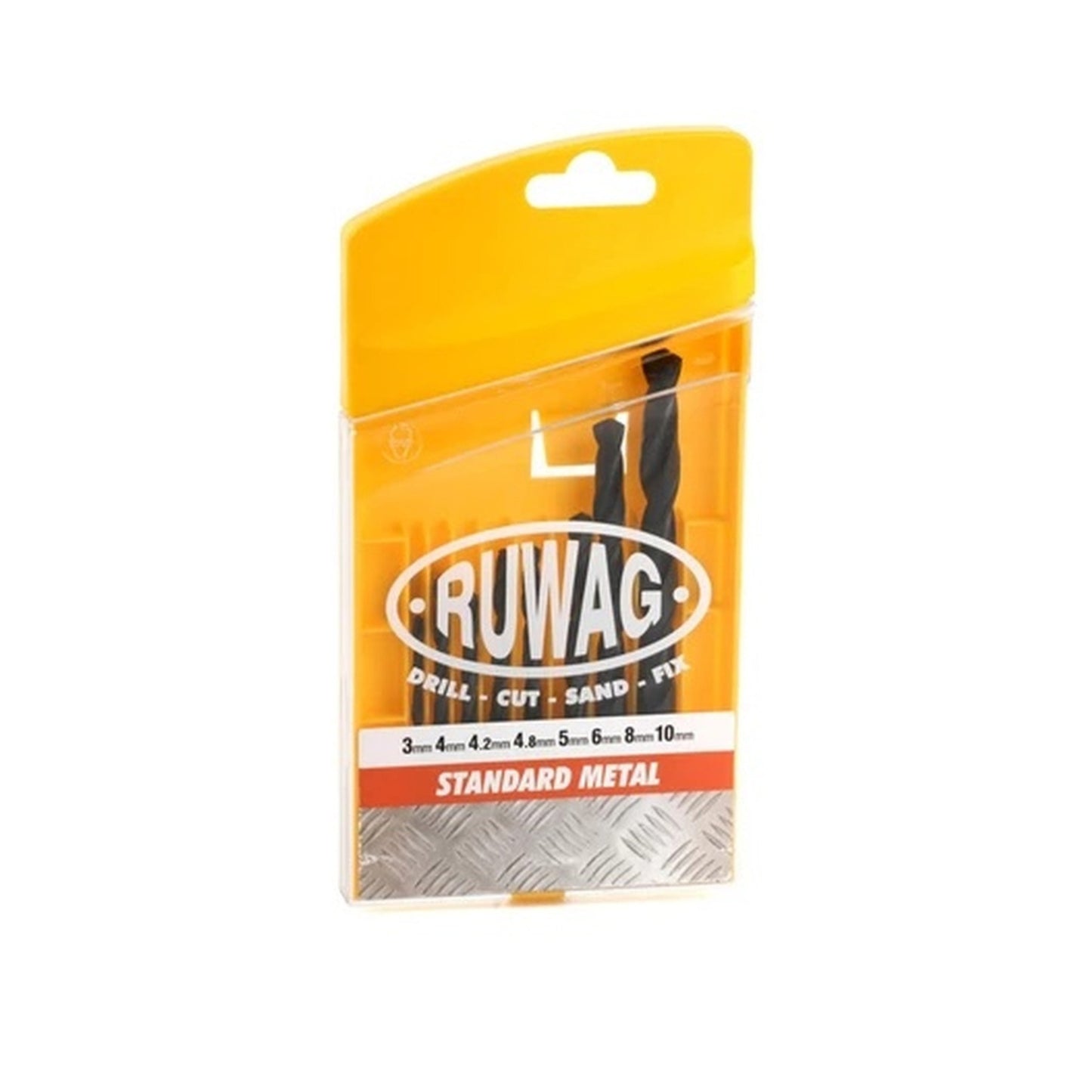 RUWAG DRILL BIT SET 5PC BRICK 4-10MM