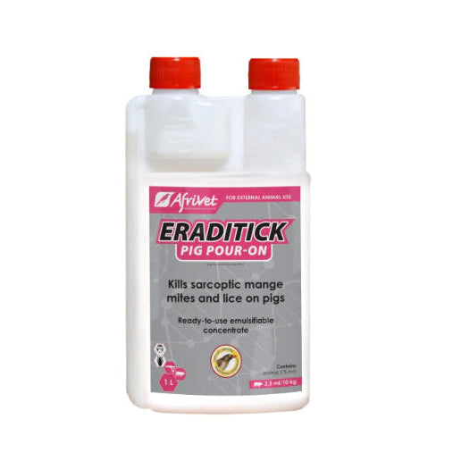 AFRIVET ERADITICK PIG POUR ON 1L