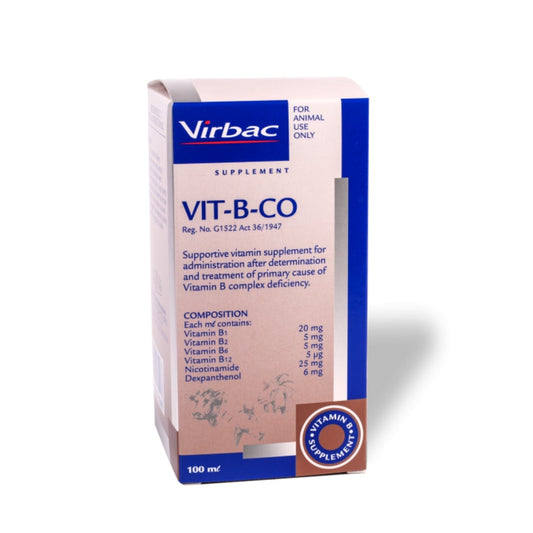 VIRBAC VITAMIN B CO INJ 100ML