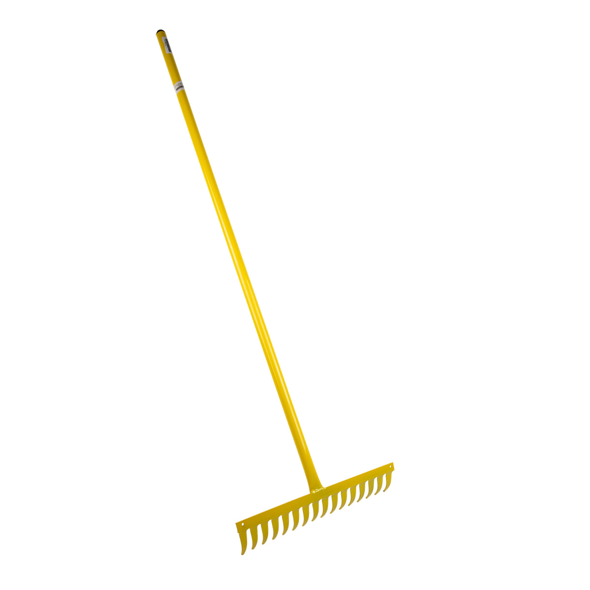 SP KAUFMANN GARDEN STEEL RAKE 16T YELLOW