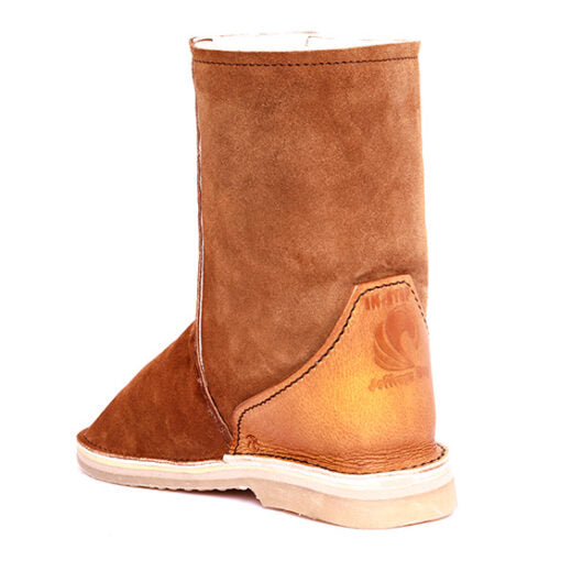 IN-STEP SUEDE BOOT TAN