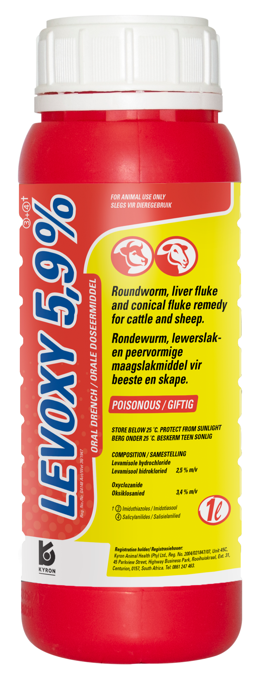 LEVOXY 5.9% 1L