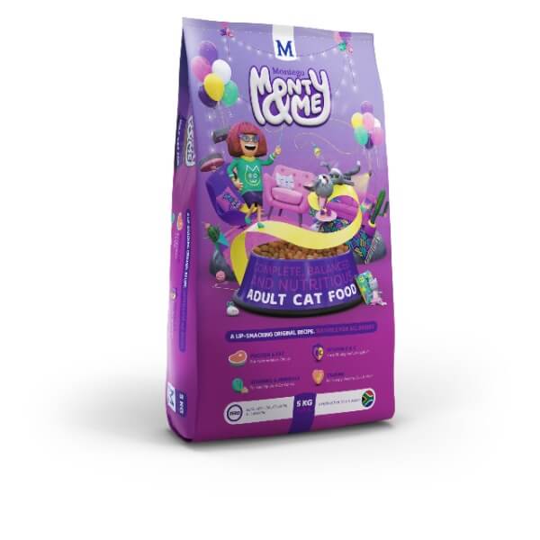 MONTY & ME ADULT CAT FOOD 5KG