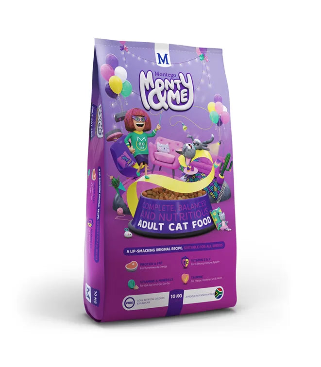 MONTY AND ME CAT FOOD 10kg