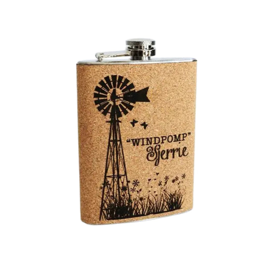 WINDPOMP CORK FLASK