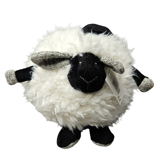 LAMB ROUND BLACK & WHITE 23CM