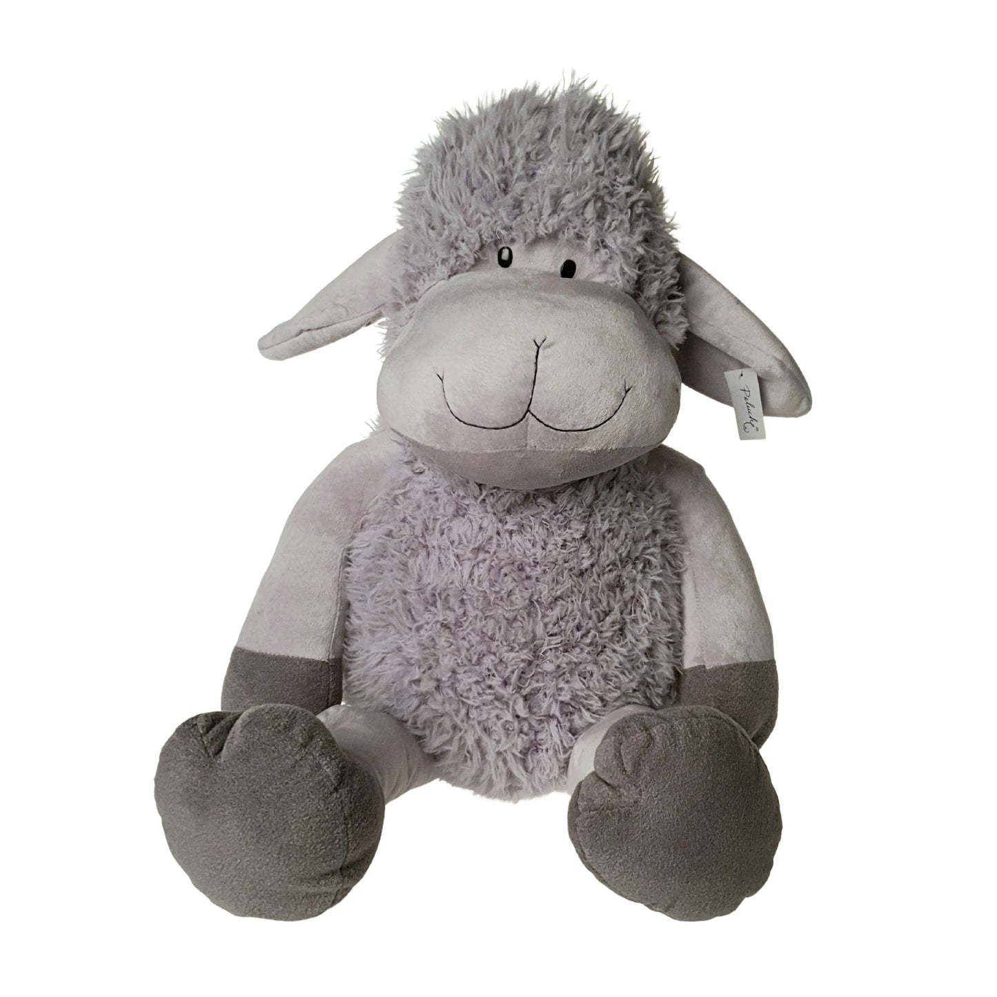 SITTING LAMB GREY 50CM