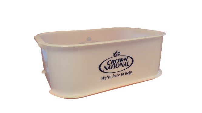 CROWN MEAT TRAY SMALL PLASTIC C141