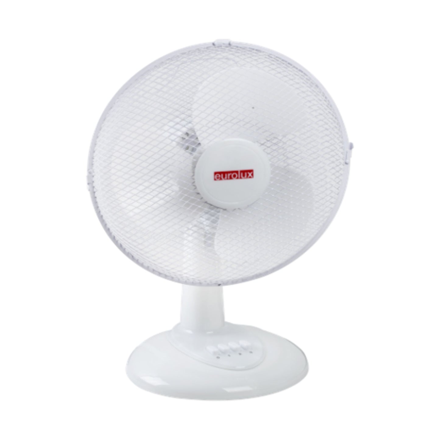 EURO. DESK PLASTIC FAN 3 BLADES WHITE 40W