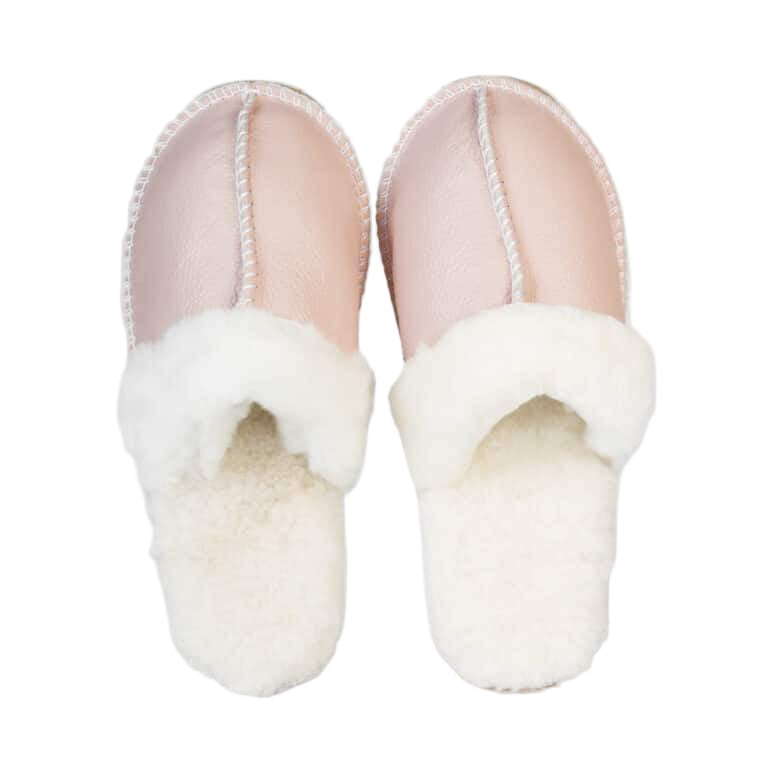 IN-STEP SLIP ON SLIPPERS MINK PINK