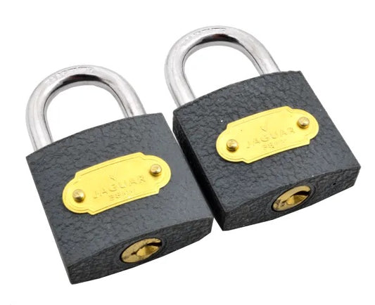 JAGUAR PADLOCK CLAM IRN 2PAC KA 38MM