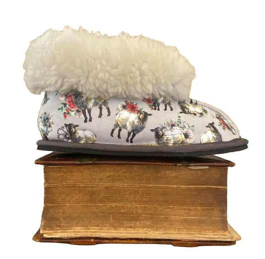 BARUCH SLIPPERS SHEEP GREY