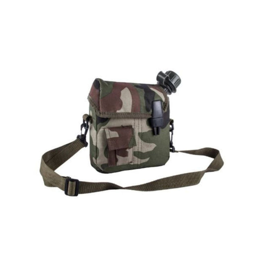 KAUFMANN WATER BOTTLE + CAMO COVER & BELT 2L