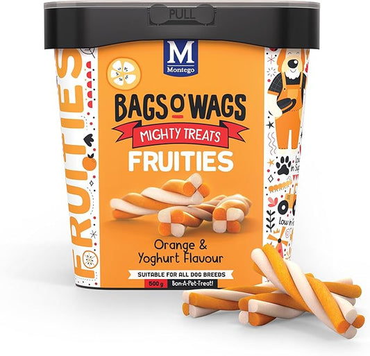 MONTEGO FRUITIES ORANGE YOGHURT 500G