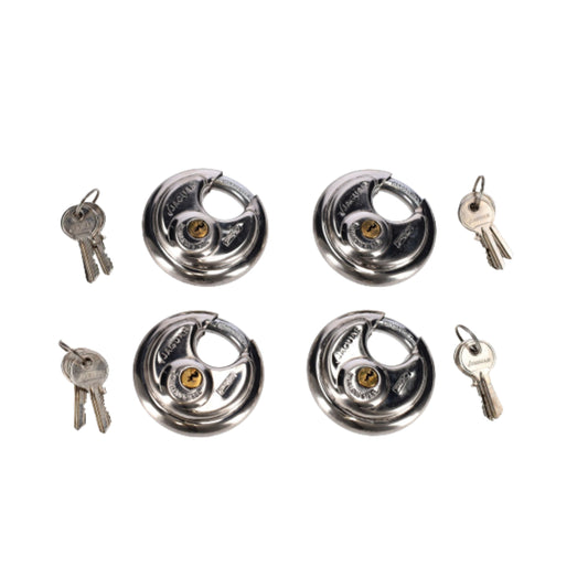 JAGUAR PRO PADLOCK DISCUS KEY-ALIKE 70MM 4'S