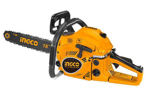 INGCO CHAINSAW PETROL 18"