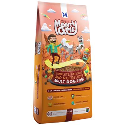 MONTY & ME ADULT DOG FOOD 25KG