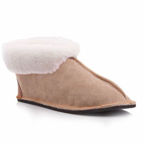 IN-STEP SLIPPERS SHEEPSKIN DESERT