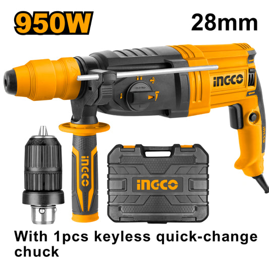 INGCO ROTARY HAMMER DRILL 800W
