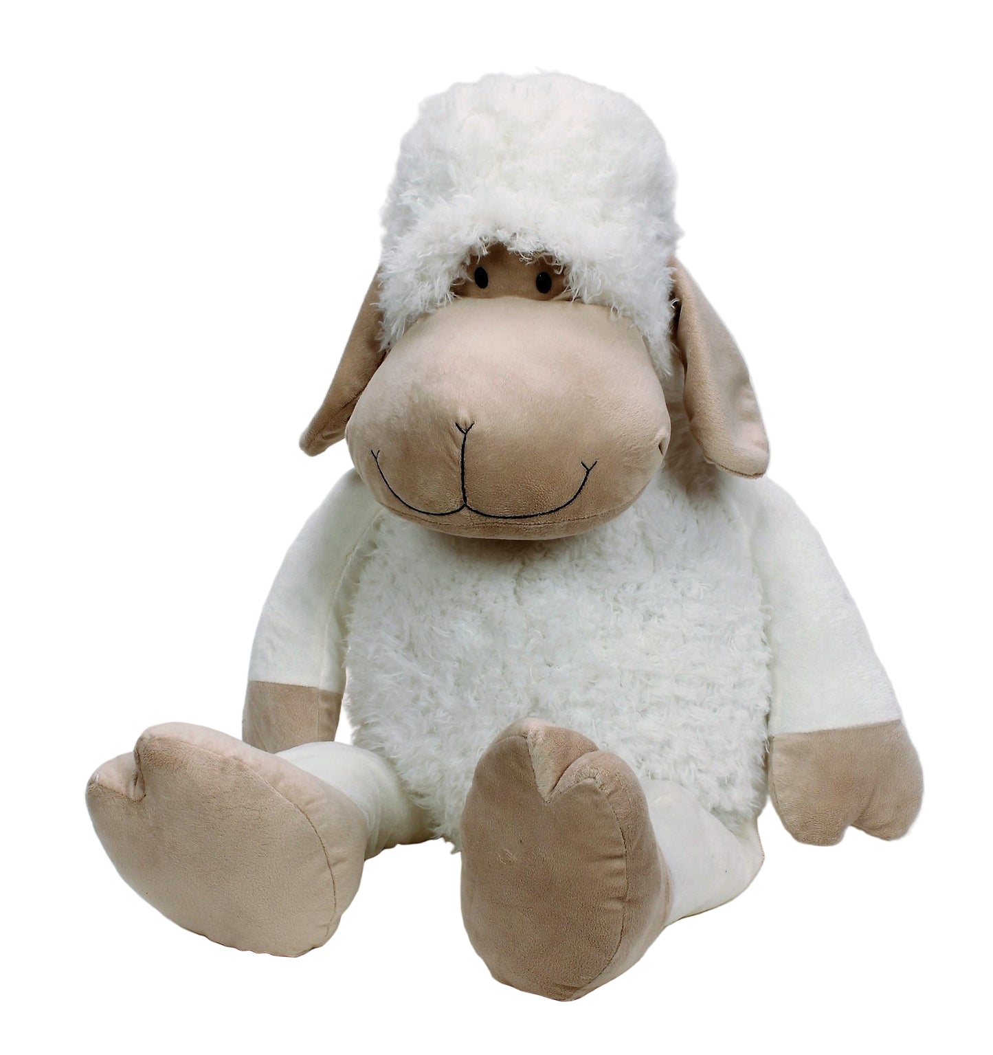 SITTING LAMB WHITE 50CM