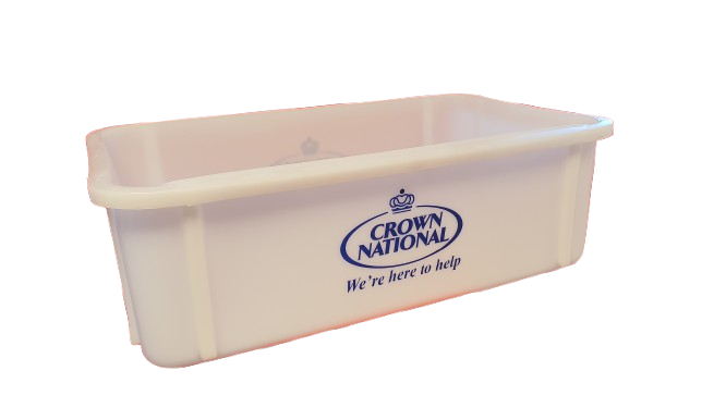 CROWN MEAT TRAY MEDIUM PLASTIC A164