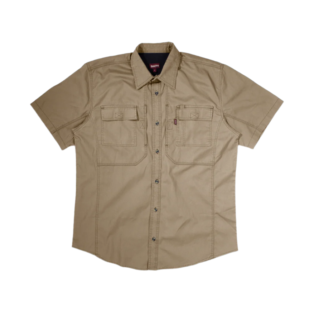 ICC DAWIE SHIRT MENS S/S KHAKI XL