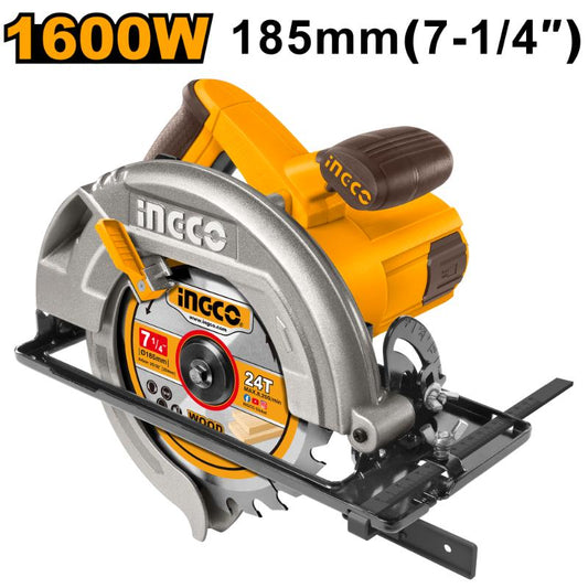 INGCO CIRCULAR SAW 1600W 185MM