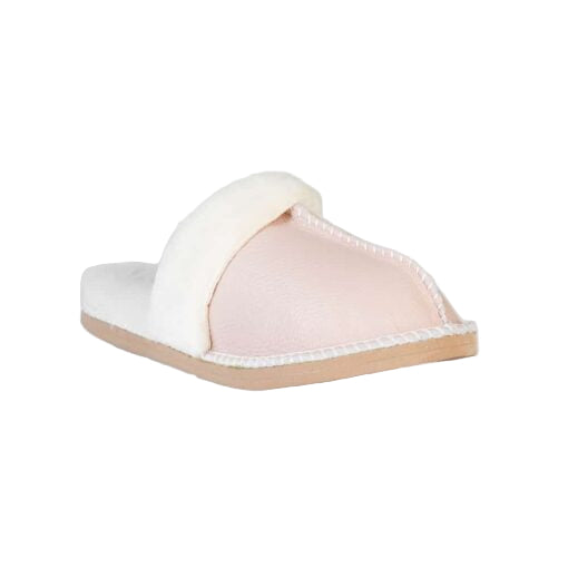 IN-STEP SLIP ON SLIPPERS MINK PINK