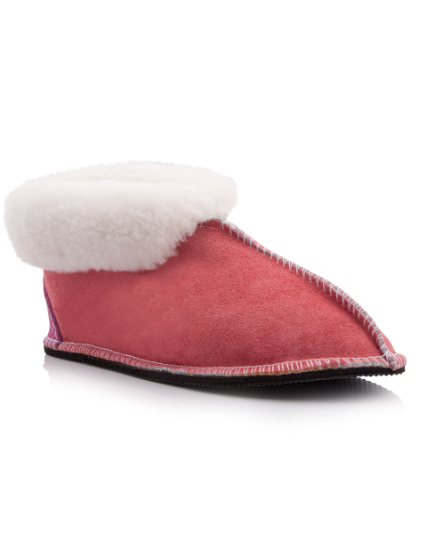 IN-STEP SLIPPERS SHEEPSKIN PINK 4-5